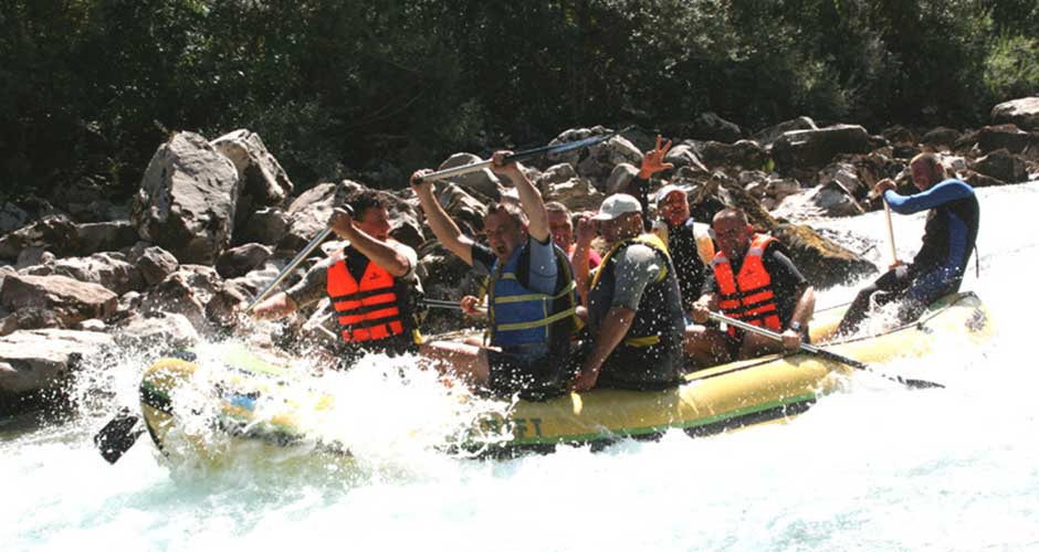 rafting